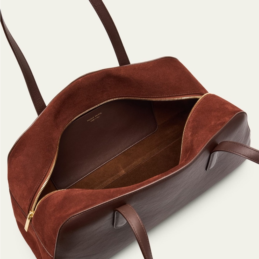 MANSUR GAVRIEL
Helios Large Leather & Suede Shoulder Bag - Picture 3 of 10